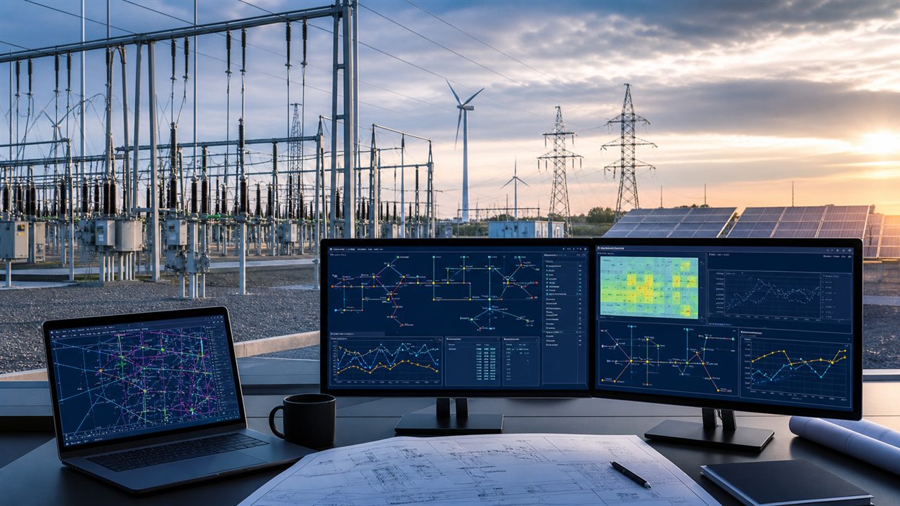Substation and interconnection study environment